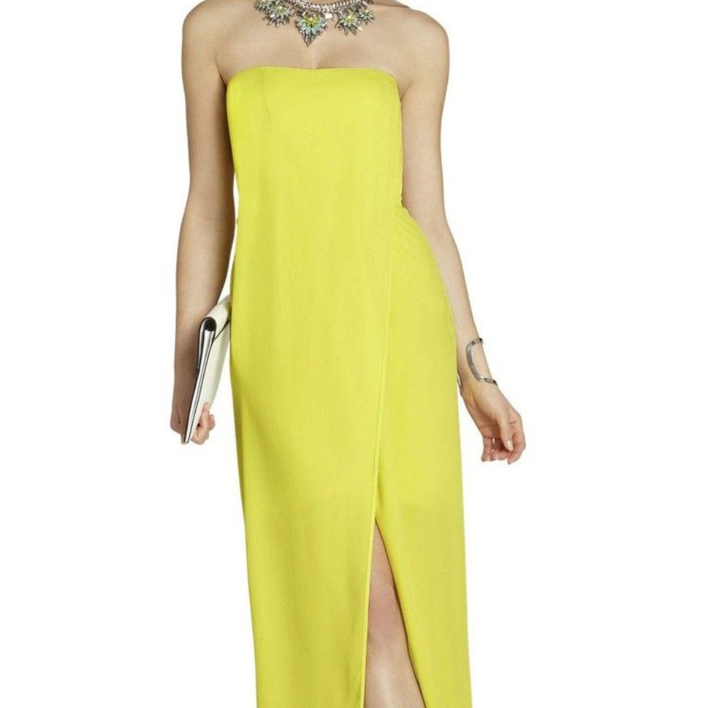 BCBG MAXAZRIA Strapless Dress/Gown  Full length